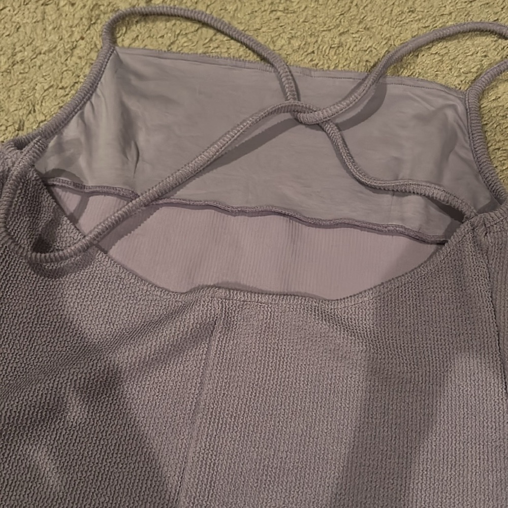 Free People Beach Moss Midi Dress Lavender Purple Large NWOT - Picture 6 of 9